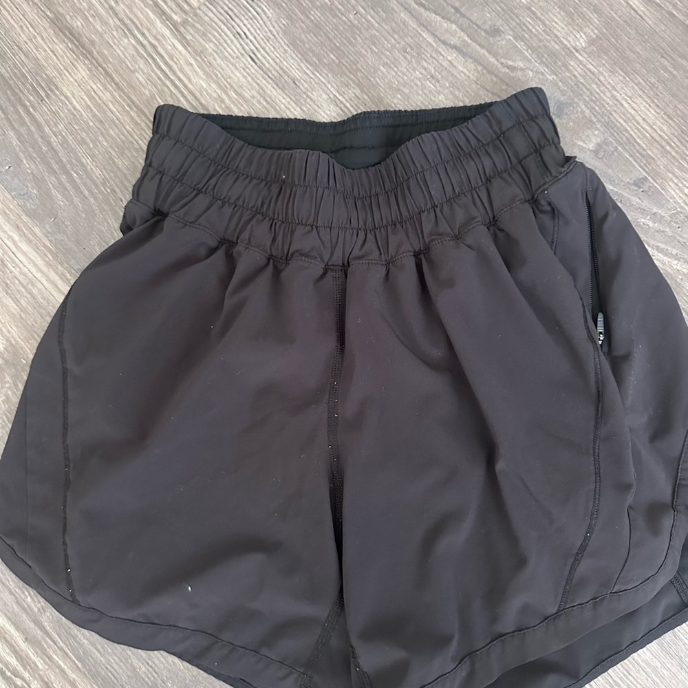 Women's Black Athletic Shorts